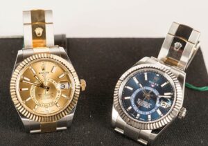 2 AAA Rolex Sky-Dweller two-tone watches in 2017